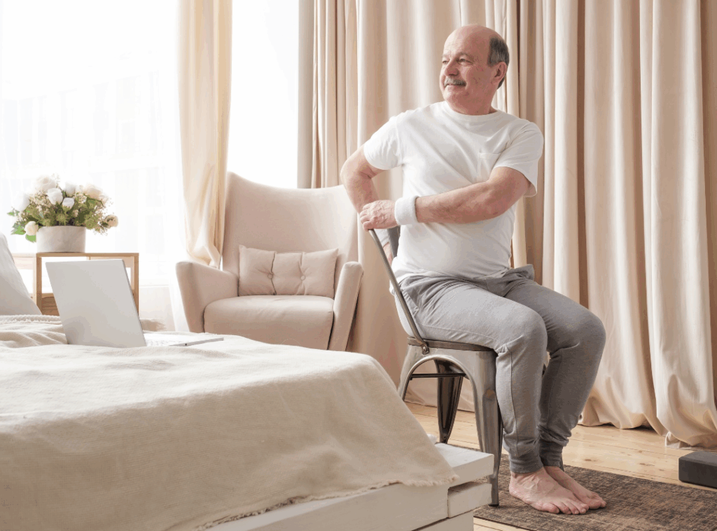 senior leg exercises