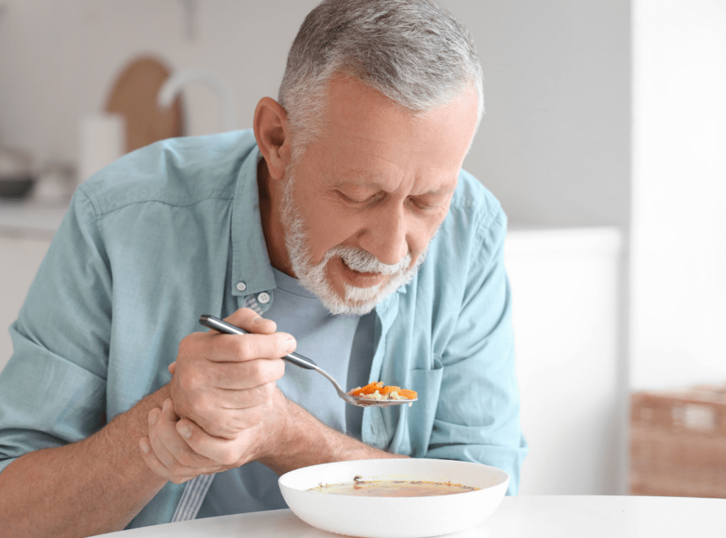 why do elderly lose their appetite